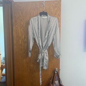 Victoria's Secret Monochrome Houndstooth Top